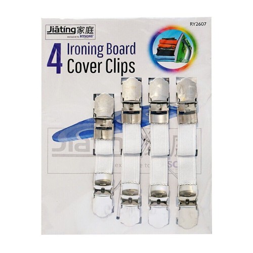 Ironing board cover fasteners - cover,