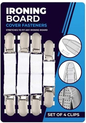 Iron board cover clips - x,