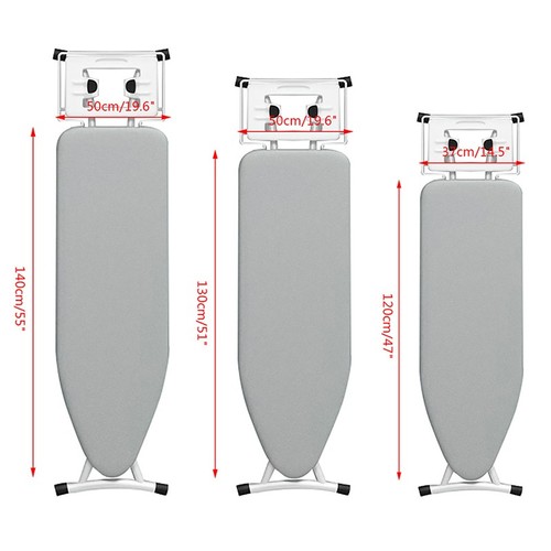 Thickly padded ironing board - padded,