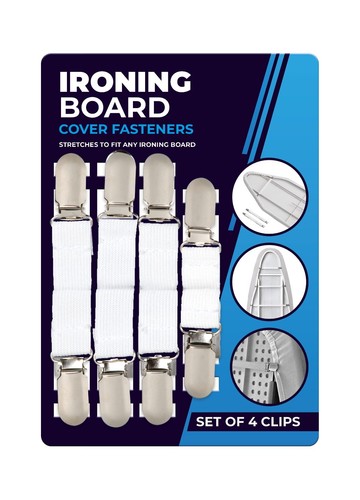 Ironing board cover fasteners - cover,
